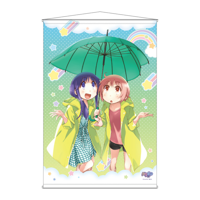 ゆゆ式　B2タペストリー　ゆずこ・縁