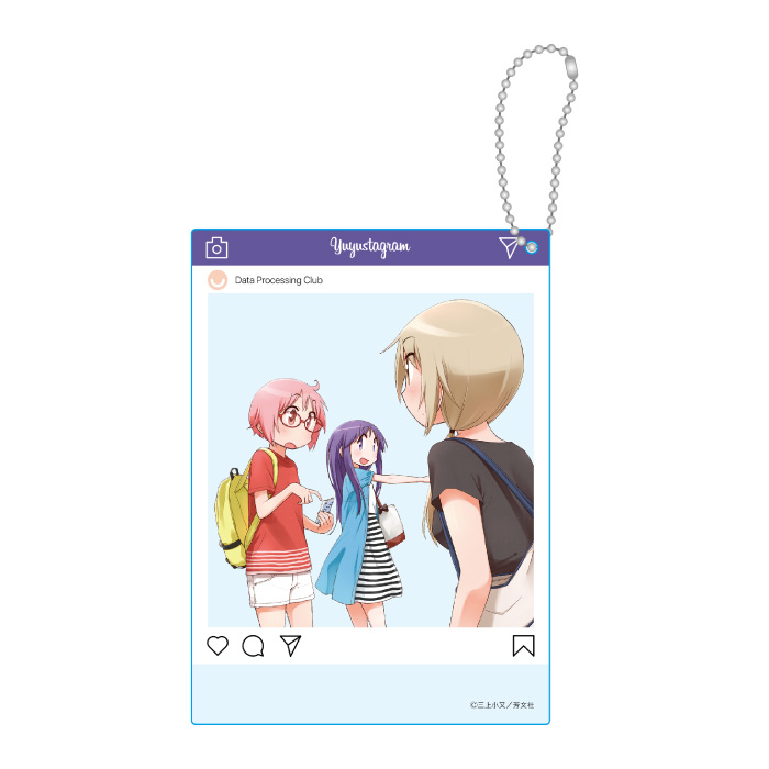 ゆゆ式　アクリルカード　おでかけ