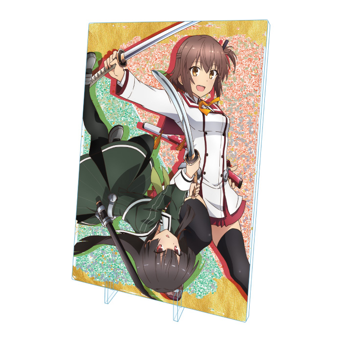 刀使ノ巫女　アクリルグリッターパネル　可奈美&姫和