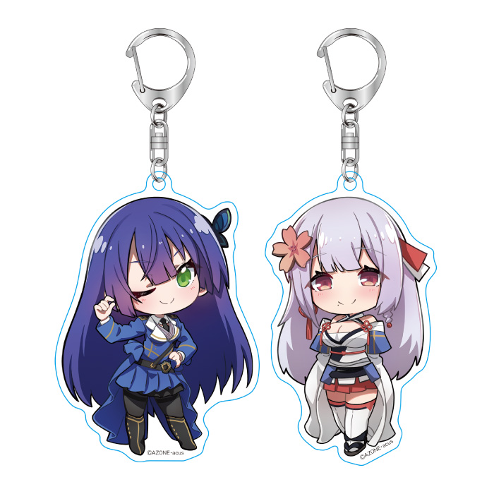 アサルトリリィ アクリルキーホルダー 純&初