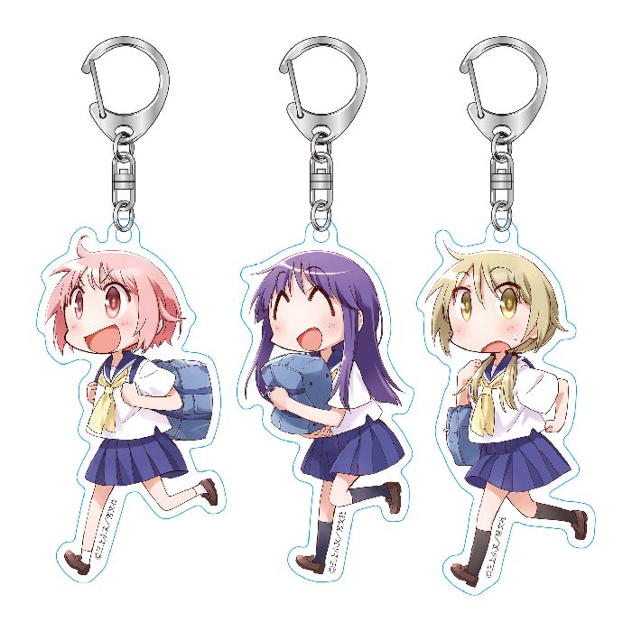 ゆゆ式 アクリルキーホルダー 3種セット