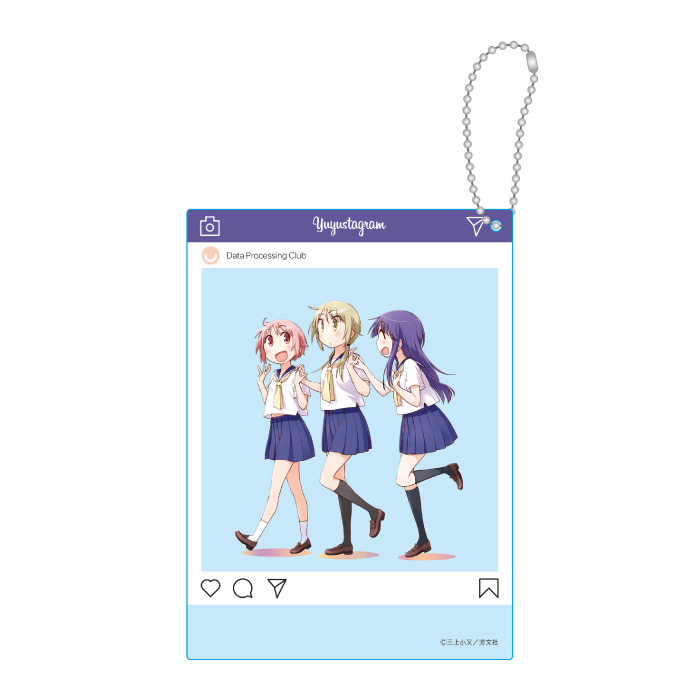 ゆゆ式 アクリルカード ゆずこ・緑・唯