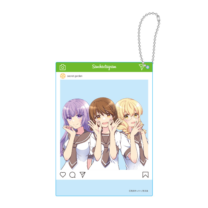 三者三葉 アクリルカード 集合