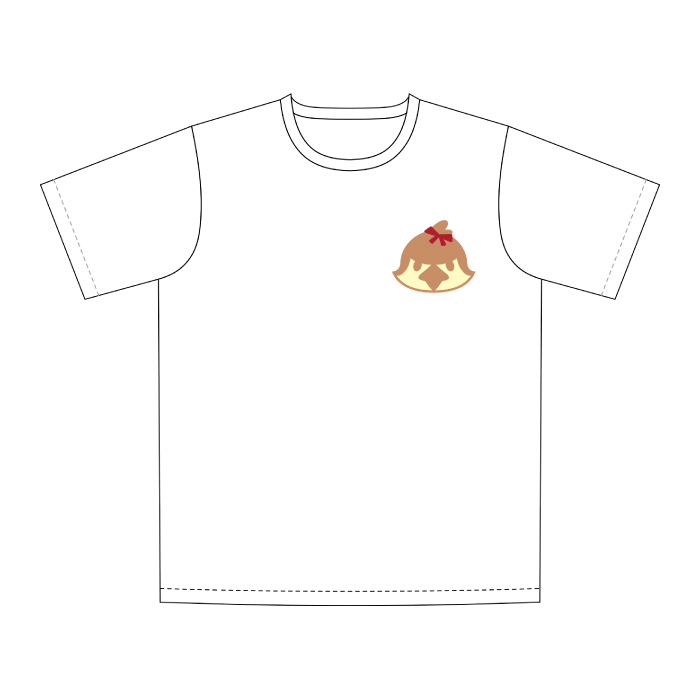 菜なれ花なれ 鷹ノ咲高校チア部Tシャツ HAWK WINGSマーク