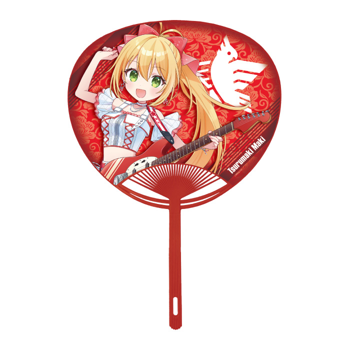 弦巻マキ&宮舞モカ　うちわ　弦巻マキ